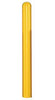 Eagle 1730 6 7/8" X 7 7/8" X 56" High Visibility Yellow HDPE Round Bumper Post Sleeve  (1/EA)