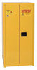 Eagle 6010 60 Gallon Yellow 18 Gauge Steel Safety Storage Cabinet With (2) Self-Closing Doors, (2) Shelves, (2) Vents And 3-Point Latch System (For Flammable Liquids)  (1/EA)
