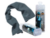 Ergodyne 12438 13" X 29 1/2" Gray Chill-Its 6602 PVA Evaporative Cooling Towel  (1/EA)