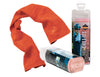 Ergodyne 12441 13" X 29 1/2" Orange Chill-Its 6602 PVA Evaporative Cooling Towel  (1/EA)
