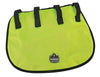 Ergodyne 12523 Hi-Viz Lime Chill-Its 6670CT Advanced PVA Evaporative Neck Shade With Hook And Loop Straps  (1/EA)