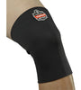 Ergodyne 16504 Large Black ProFlex 600 Neoprene Ambidextrous Single Layer Knee Sleeve With Hook And Loop Closure  (1/EA)