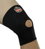 Ergodyne 16533 Medium Black ProFlex 615 Neoprene Ambidextrous Single Layer Knee Sleeve With Anterior Pad And Open Patella  (1/EA)