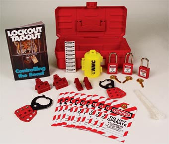 NMC ELOK2-ELECTRICAL LOCKOUT KIT, 12'' TOOL BOX WITH CONTENTS (1 EACH)