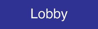 NMC EN12BL-ENGRAVED, LOBBY, 3X10, BLUE, 2PLY PLASTIC (1 EACH)