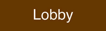 NMC EN12BN-ENGRAVED, LOBBY, 3X10 BROWN, 2 PLY PLASTIC (1 EACH)