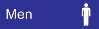 NMC EN14BL-ENGRAVED,  MEN,  GRAPHIC,  3X10, BLUE,  2PLY PLASTIC (1 EACH)
