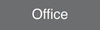 NMC EN16GY-ENGRAVED,  OFFICE,  3X10, GREY,  2PLY PLASTIC (1 EACH)