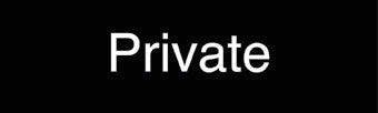 NMC EN17BK-ENGRAVED,  PRIVATE,  3X10, BLACK,  2PLY PLASTIC (1 EACH)