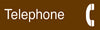NMC EN23BN-ENGRAVED, TELEPHONE (GRAPHIC), 3X10 BROWN, 2 PLY GRAPHIC (1 EACH)