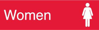NMC EN24R-ENGRAVED,  WOMEN,  GRAPHIC,  3X10, RED,  2PLY PLASTIC (1 EACH)
