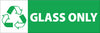 NMC ENV21AP-(GRAPHIC) GLASS ONLY, 7.5X2.5, PS VINYL (PAK OF 5)