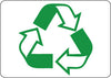 NMC ENV29RB-(GRAPHIC OF RECYCLE ARROW, 10X14, RIGID PLASTIC (1 EACH)