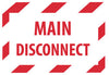 NMC EPA5AP-MAIN DISCONNECT, 3X5, PS VINYL (PAK OF 5)