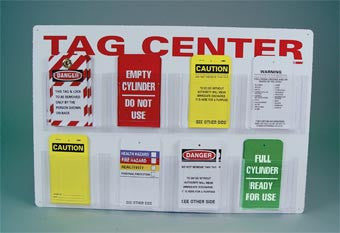 NMC ESTC-TAG CENTER W/8 POCKETS, 15 3/4X23 1/2, .085 STYRENE (1 EACH)