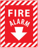 NMC FAPSEP-FIRE ALARM, 12X9, PS VINYL (1 EACH)