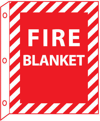 NMC FBFMA-FIRE, FIRE BLANKET, 12X9, .040 ALUM FLANGED (1 EACH)