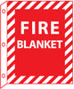 NMC FBFMA-FIRE, FIRE BLANKET, 12X9, .040 ALUM FLANGED (1 EACH)