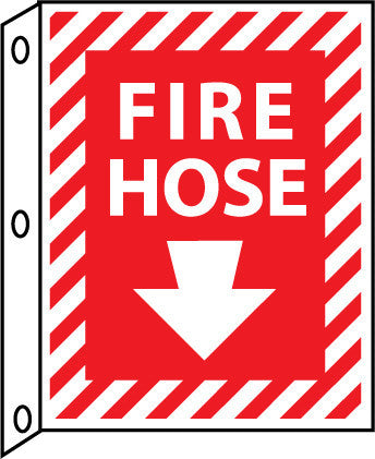 NMC FHFMA-FIRE HOSE, (DBL FACED FLANGED), 12X9, .040 ALUM (1 EACH)