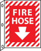 NMC FHFMA-FIRE HOSE, (DBL FACED FLANGED), 12X9, .040 ALUM (1 EACH)