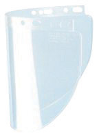 Fibre-Metal 4178CL by Honeywell High Performance Model 4178 8" X 16 1/2" X .06" Clear Injection Molded Propionate Wide View Faceshield For Use With Models F400 And F500 Mounting Crown  (1/EA)