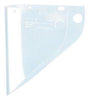 Fibre-Metal 4199CL by Honeywell High Performance Model 4199 9 3/4" X 19" X .06" Clear Injection Molded Propionate Extended View Faceshield For Use With Models F400 And F500 Mounting Crown  (1/EA)