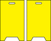NMC FSBY-FLOOR SIGN, DBL SIDE, BLANK, YELLOW (1 EACH)