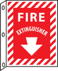 NMC FXFMA-FIRE EXTINGUISHER, (DBL FACED FLANGED), 12X9, .040 ALUM (1 EACH)