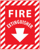 NMC FXWMA-FIRE EXTINGUISHER, 12x9, .040 ALUM (1 EACH)