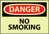 NMC GD79RB-DANGER, NO SMOKING, 10X14, RIGID PLASTICGLOW (1 EACH)