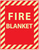 NMC GL147R-FIRE, FIRE BLANKET, 12X9, RIGID PLASTICGLOW (1 EACH)