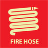 NMC GL150R-FIRE, FIRE HOSE, 7X7, RIGID PLASTICGLOW (1 EACH)