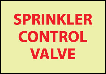 NMC GL164PB-FIRE, SPRINKLER CONTROL VALVE, 10X14, PS VINYLGLOW (1 EACH)