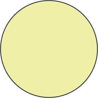 NMC GL28P-DOT 2'' DIA, PS GLOW (1 EACH)
