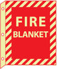 NMC GLTV19-FIRE, FIRE BLANKET, 12X9, PLASTIC FLANGEDGLOW (1 EACH)