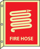 NMC GLTV8-FIRE, FIRE HOSE, 10X8, PLASTIC FLANGEDGLOW (1 EACH)