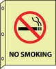 NMC GLTV9-FIRE, NO SMOKING, 10X8, PLASTIC FLANGEDGLOW (1 EACH)