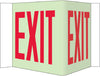 NMC GLV1-VISI SIGN, EXIT, GLOW, 8X14 1/2 (1 EACH)