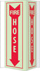 NMC GLV45-FIRE, VISI, FIRE HOSE, 16X8.75, ACRYLICGLOW (1 EACH)