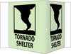 NMC GLV52-VISI, TORNADO SHELTER, 8X14.5,  ACRYLICGLOW (1 EACH)