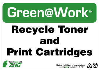 NMC GW1016-RECYCLE TONER AND PRINT CARTRIDGES, 7X10, RECYCLE PLASTIC (1 EACH)