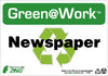 NMC GW1022-NEWSPAPER, 7X10, RECYCLE PLASTIC (1 EACH)