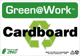 NMC GW1024-CARDBOARD, 7X10, RECYCLE PLASTIC (1 EACH)