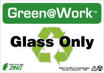 NMC GW1030-GLASS ONLY, 7X10, RECYCLE PLASTIC (1 EACH)