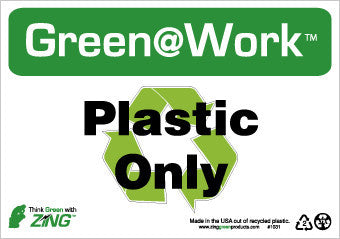 NMC GW1031-PLASTIC ONLY, 7X10, RECYCLE PLASTIC (1 EACH)