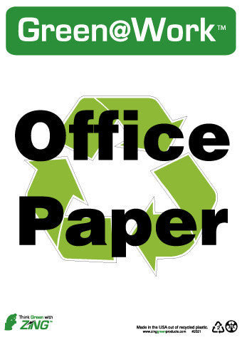 NMC GW2021-OFFICE PAPER 14x10, RECYCLE PLASTIC (1 EACH)