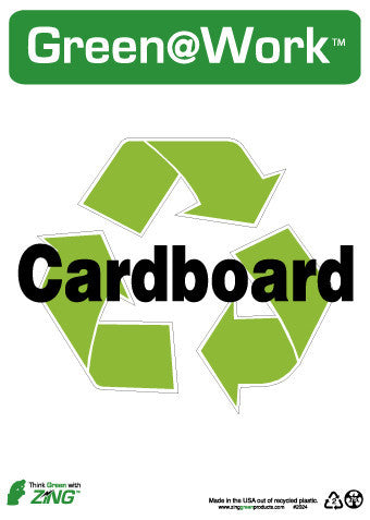 NMC GW2024-CARDBOARD, 14x10, RECYCLE PLASTIC (1 EACH)