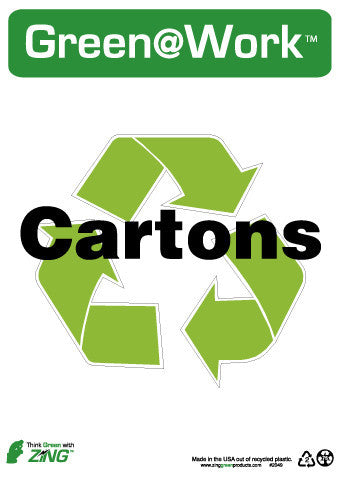 NMC GW2049-CARTONS, 14x10, RECYCLE PLASTIC (1 EACH)