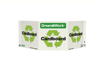 NMC GW3024-TRI-VIEW, CARDBOARD, 7.5X20, RECYCLE PLASTIC (1 EACH)