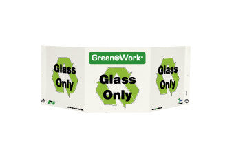 NMC GW3030-TRI-VIEW, GLASS ONLY, 7.5X20, RECYCLE PLASTIC (1 EACH)